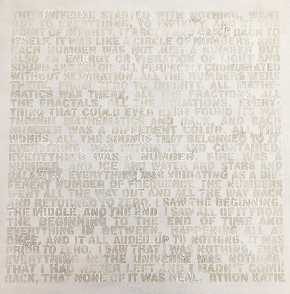 None of it was Real. Acrylic on Wood, 24" x 24"