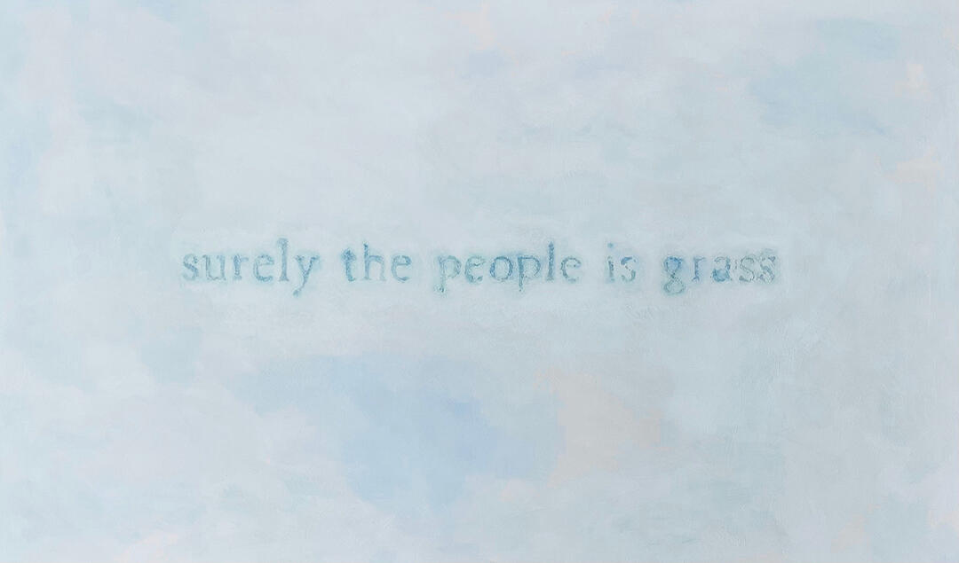 Surely. Acrylic on wood 60" x 36"