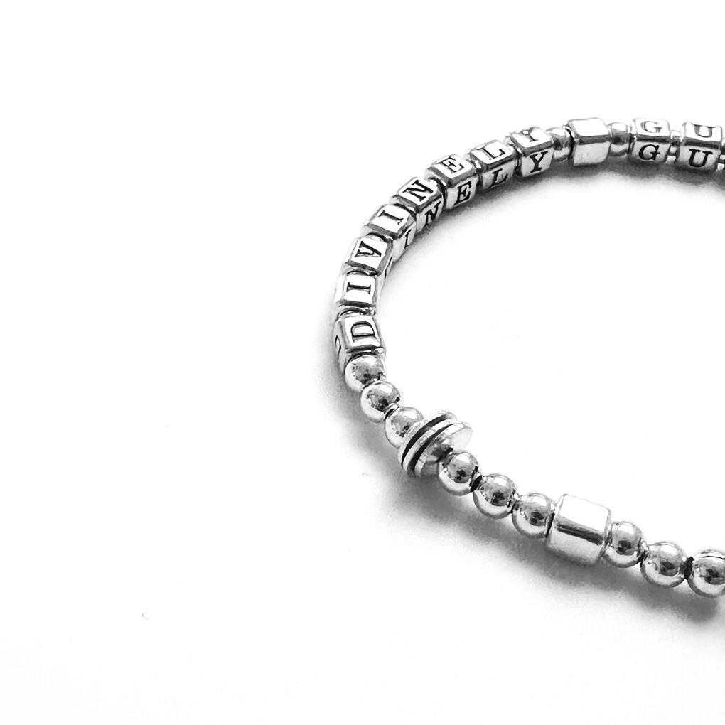 Divinely Guided Sterling Silver Bracelet